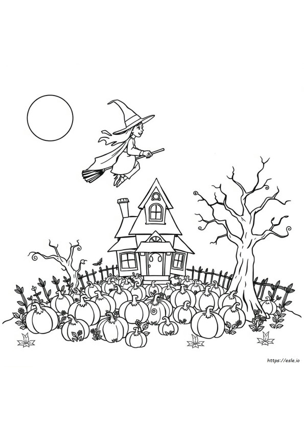 Halloween Coloring Oages