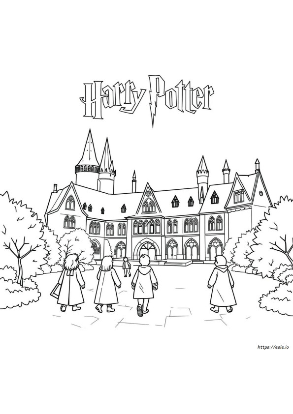 Harry Potter Coloring Pages Pdf