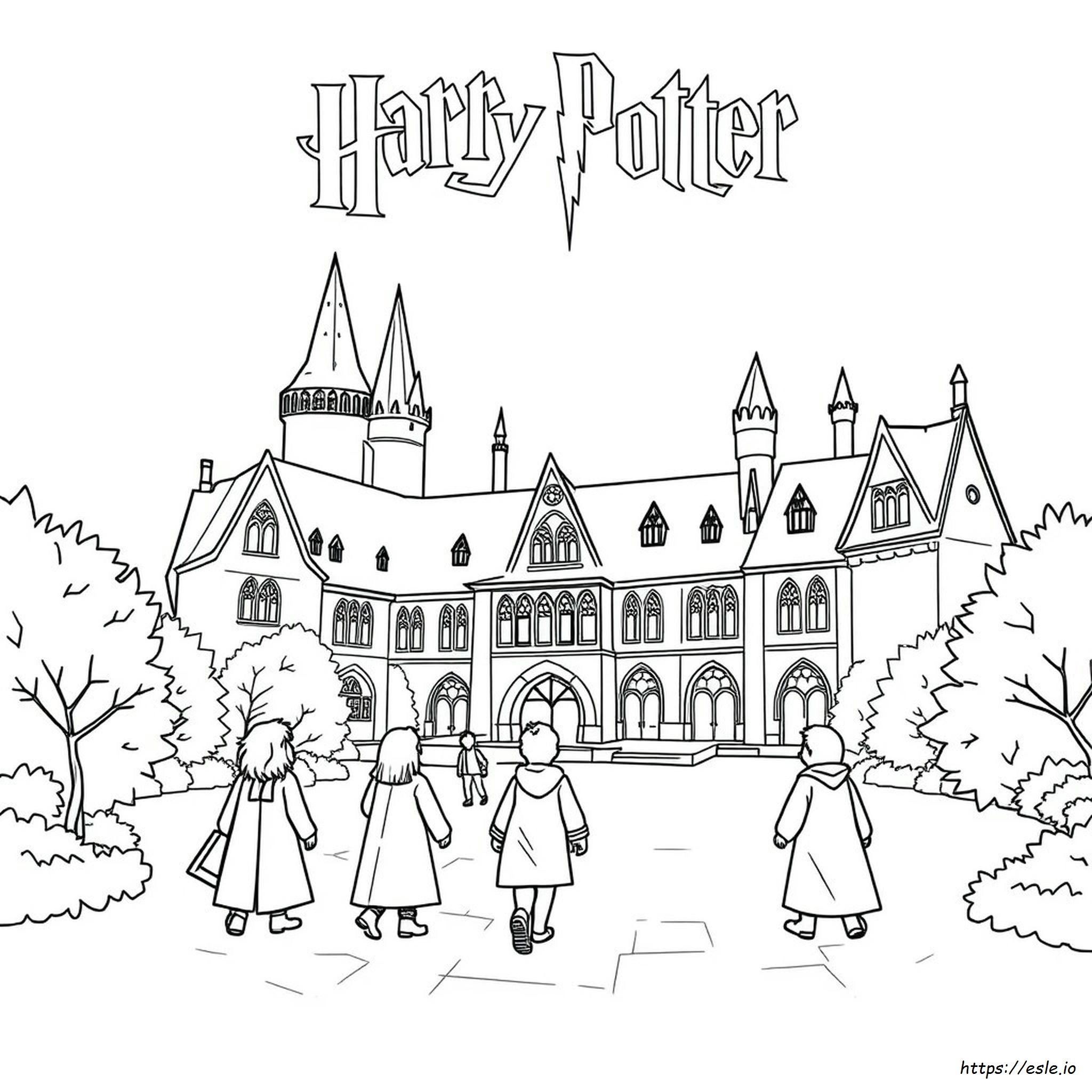 Harry Potter Kolorowanki Pdf