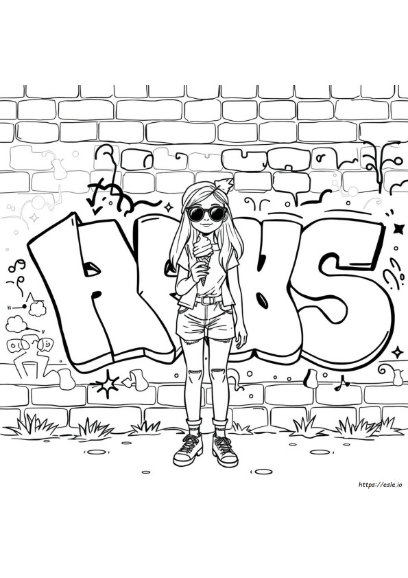 Trendy Coloring Sheets
