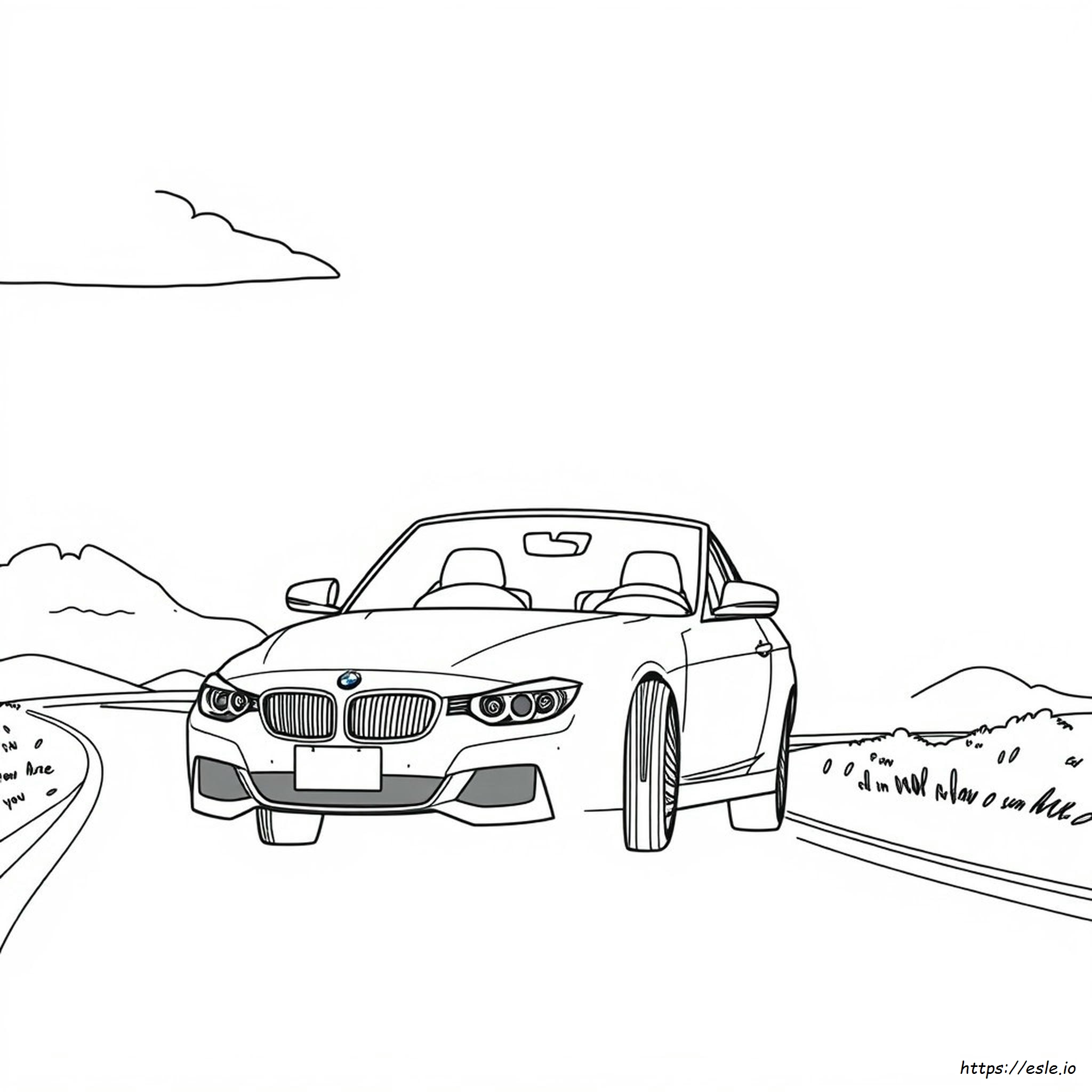 Bmw Car Colouring