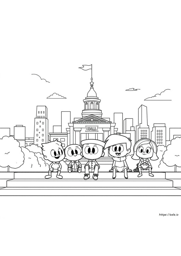 Gumball E Darwin Da Colorare