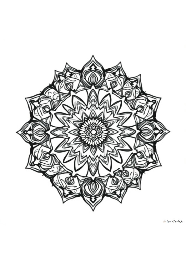 Mandalas Terapéuticos Para Colorear Pdf Descarga Gratuita
