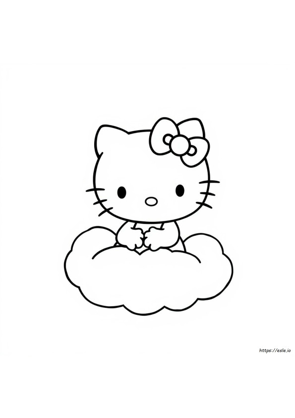 Hello Kitty Blank Coloring Pages