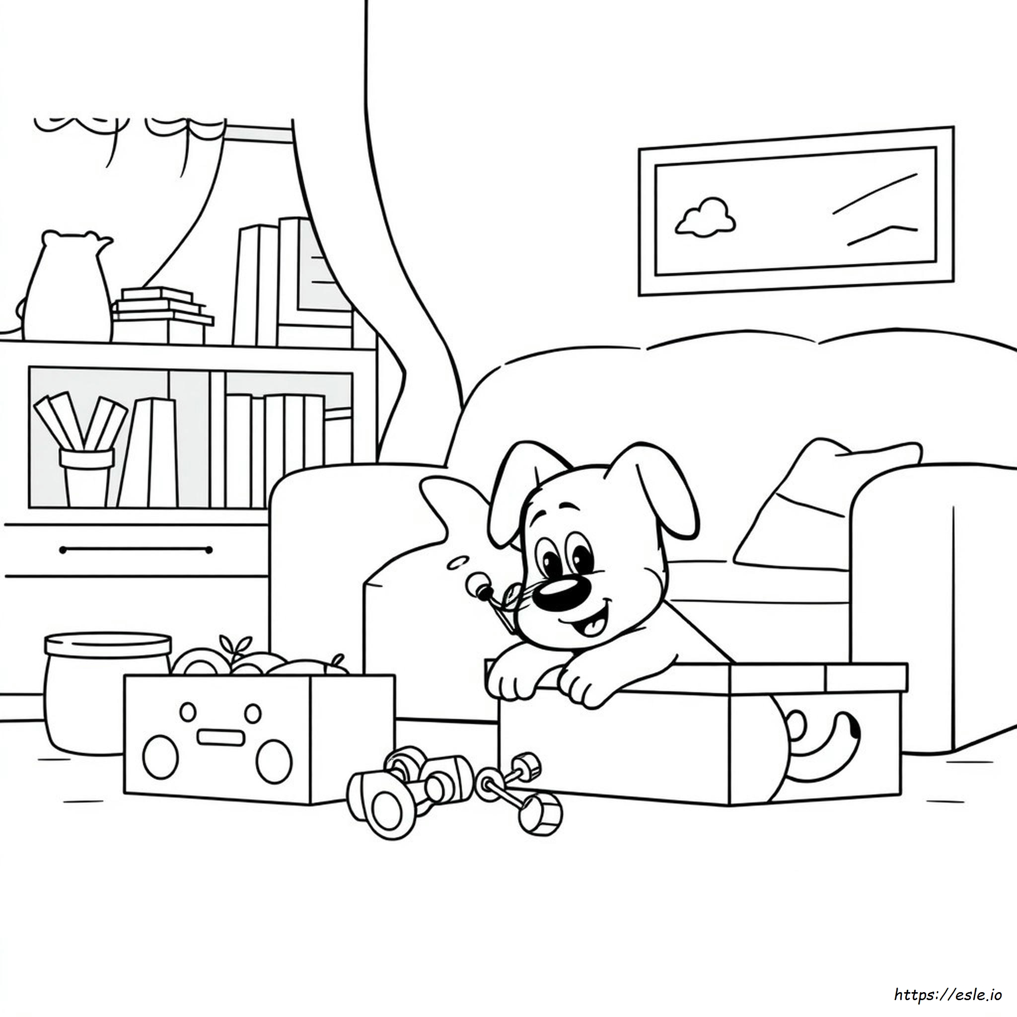 Coloring Pages Of Bluey And Bingo