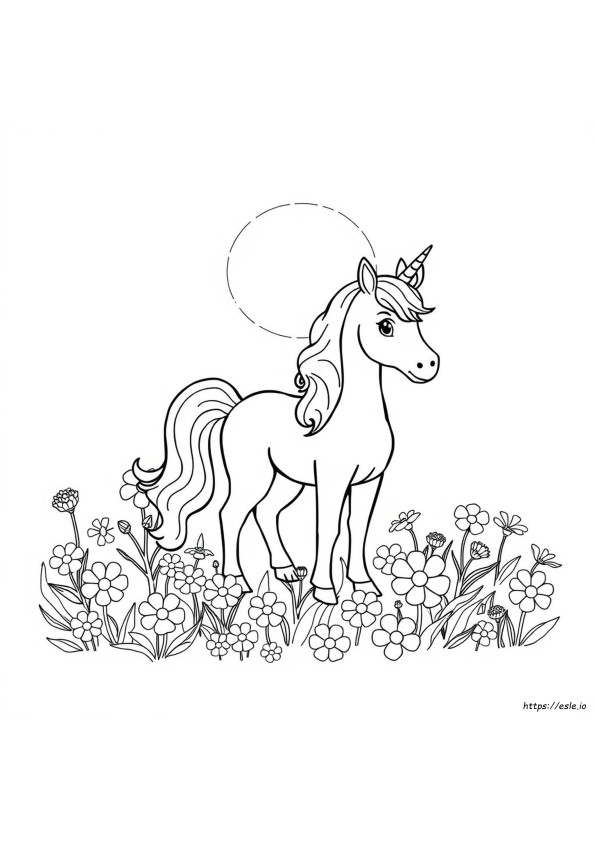 Einhorn Ausmalbilder