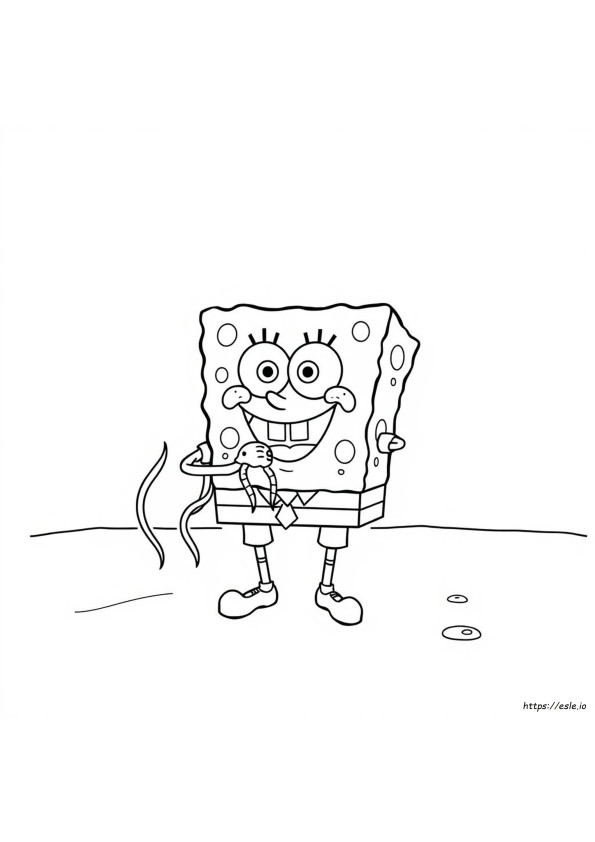 Kolorowanki Dla Dzieci Spongebob Meduzy
