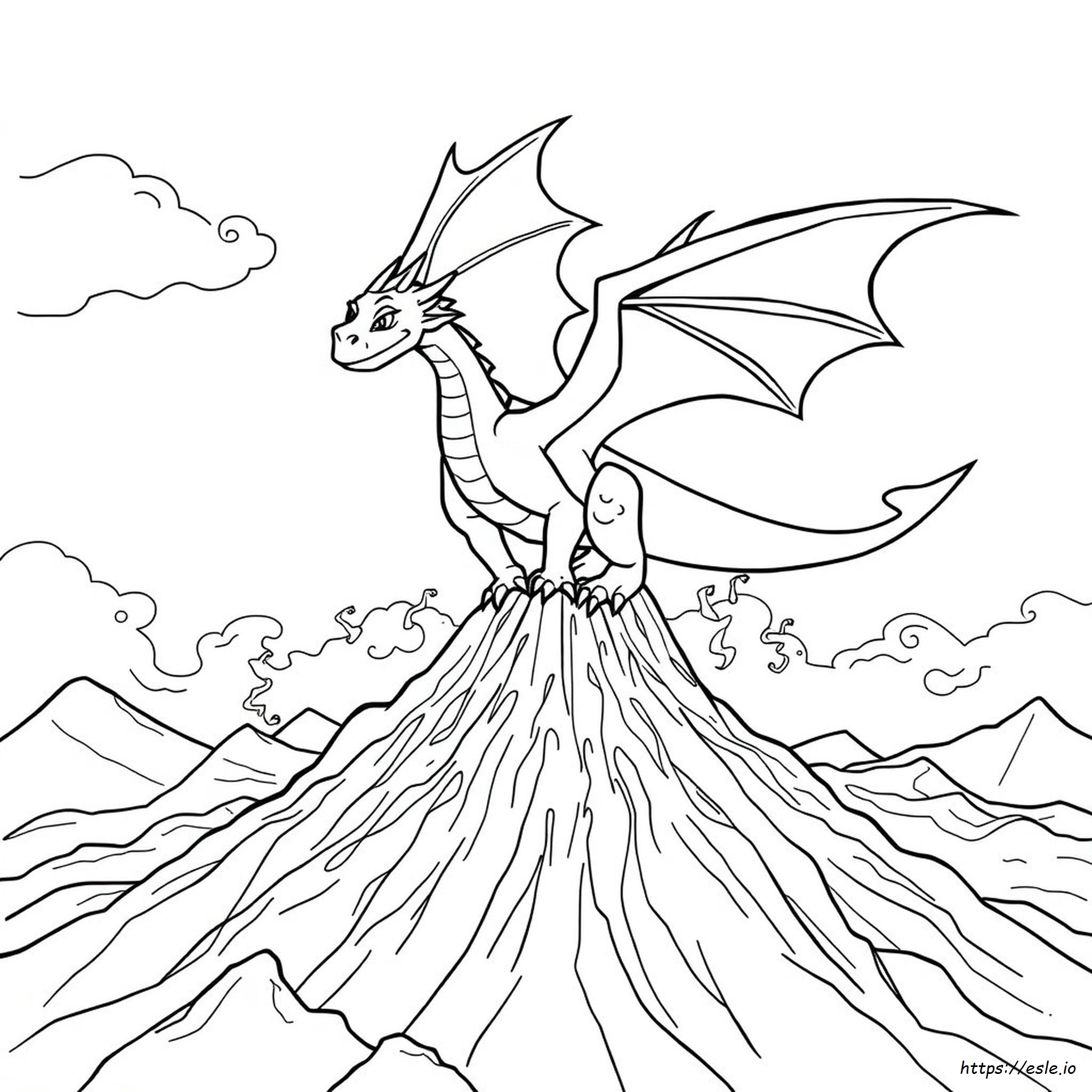 Drago 2 Disegni Da Colorare