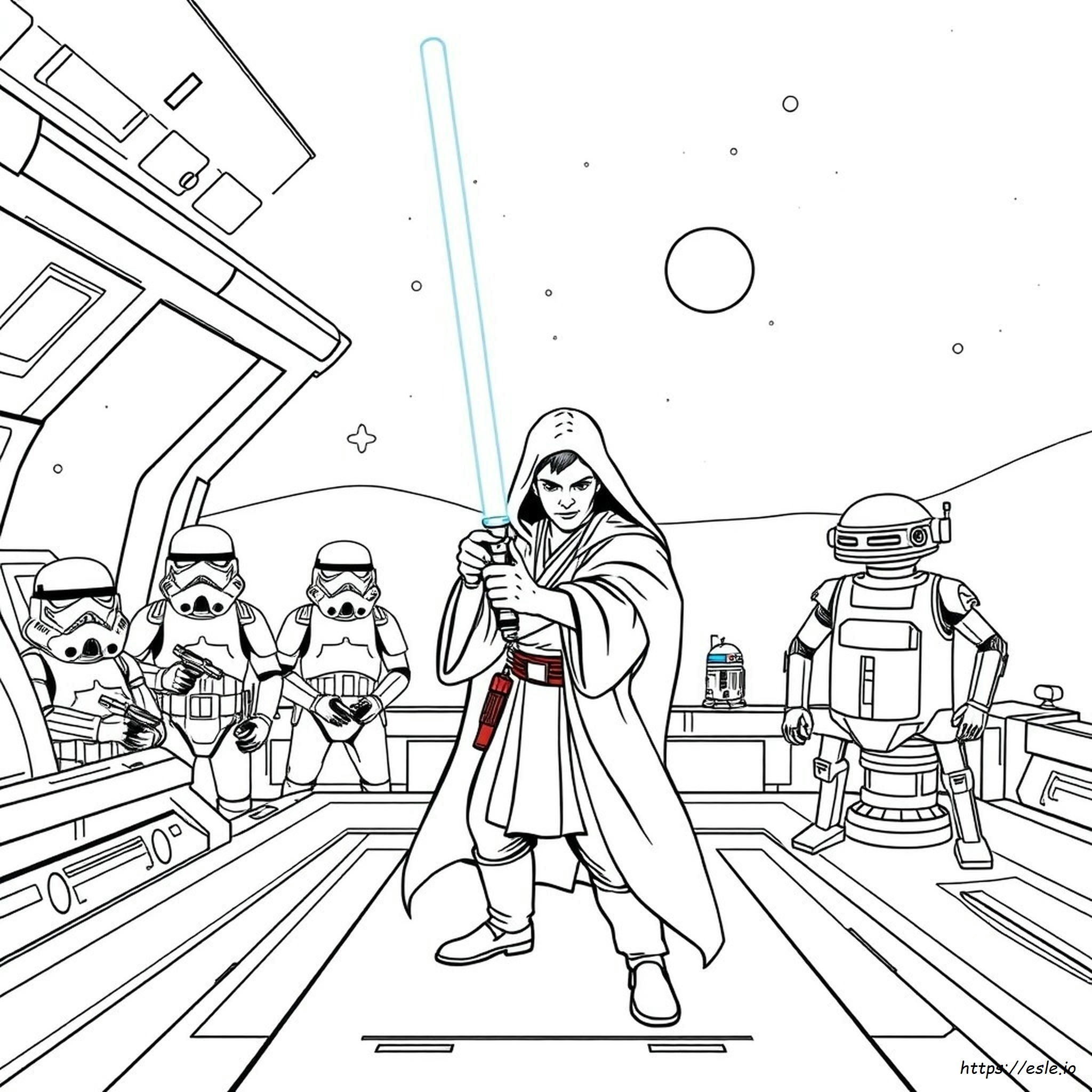 Free Printable Star Wars Colouring Pages