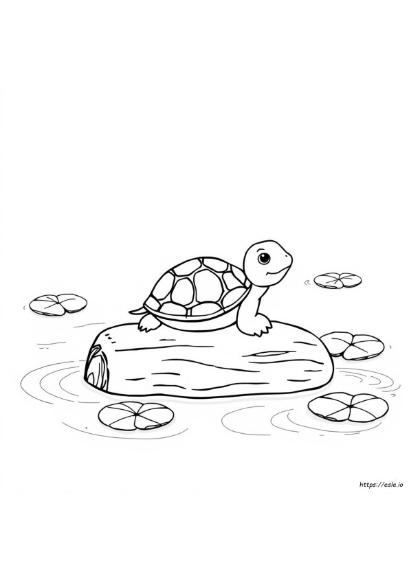 Coloriage De Tortues Mignonnes À Imprimer