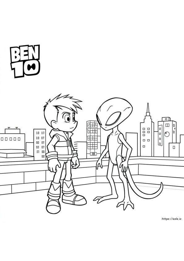 Dibujos Para Colorear De Ben 10 Alien Force