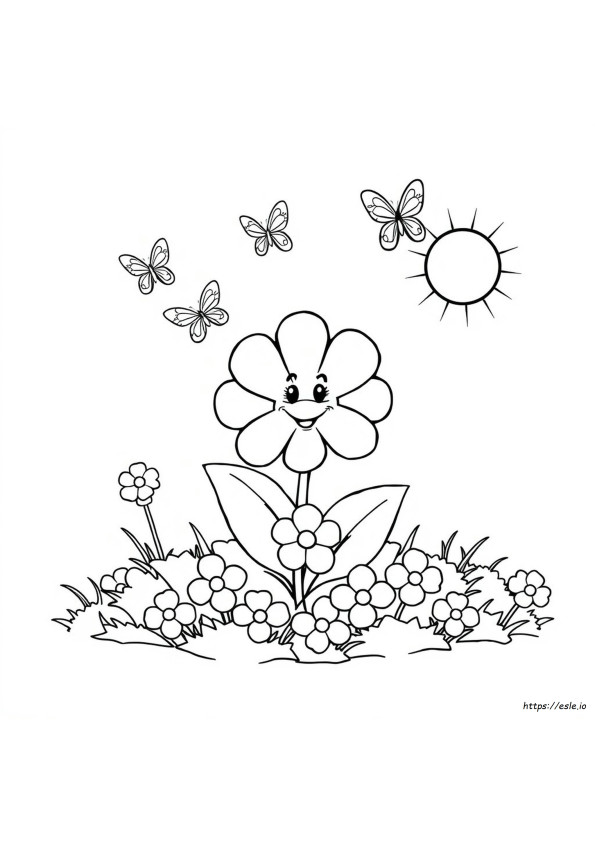 Pagina Da Colorare Miss Bloomie