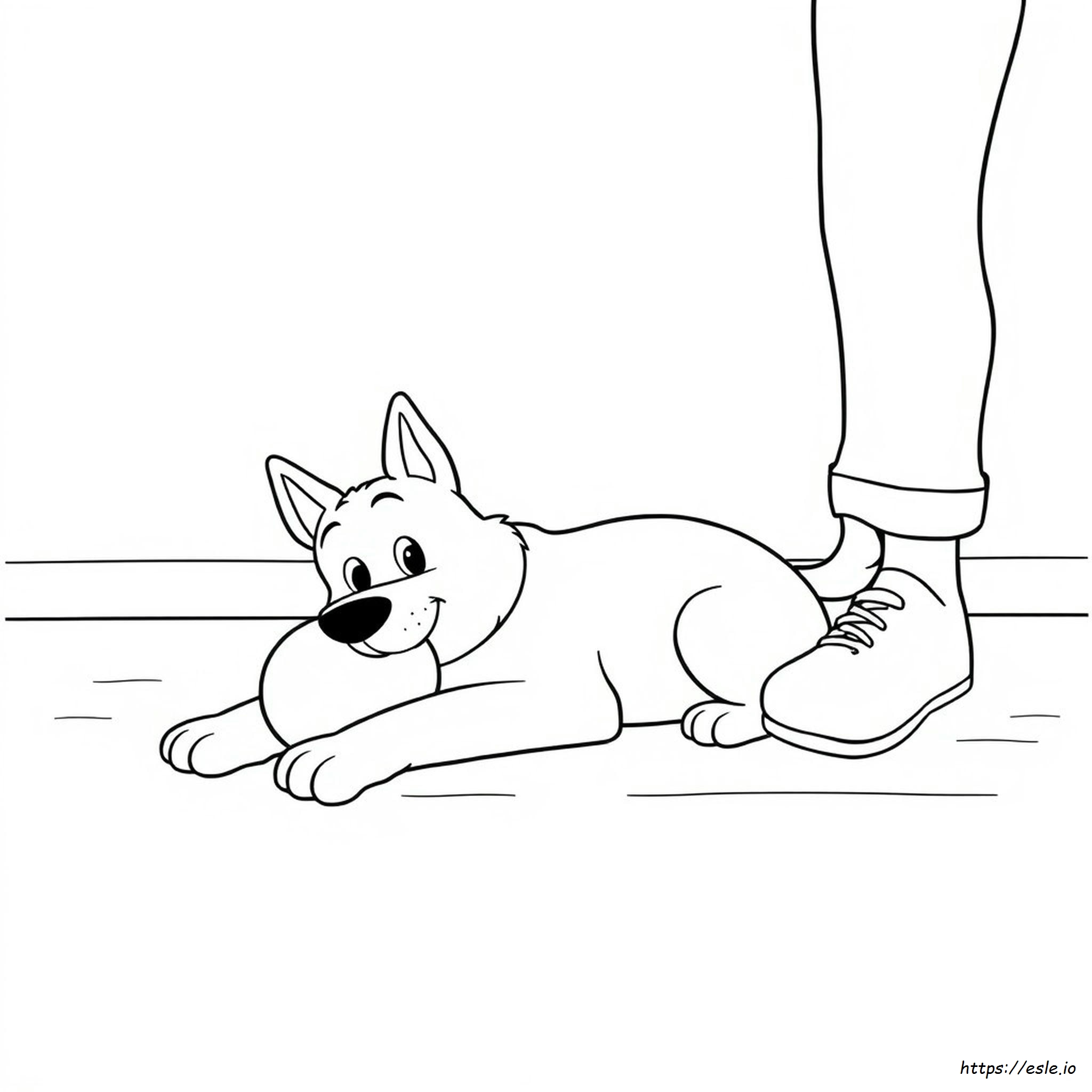 Odie Coloring Pages