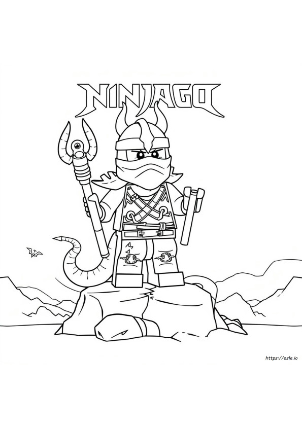 Coloriages Lego Ninjago Pythor