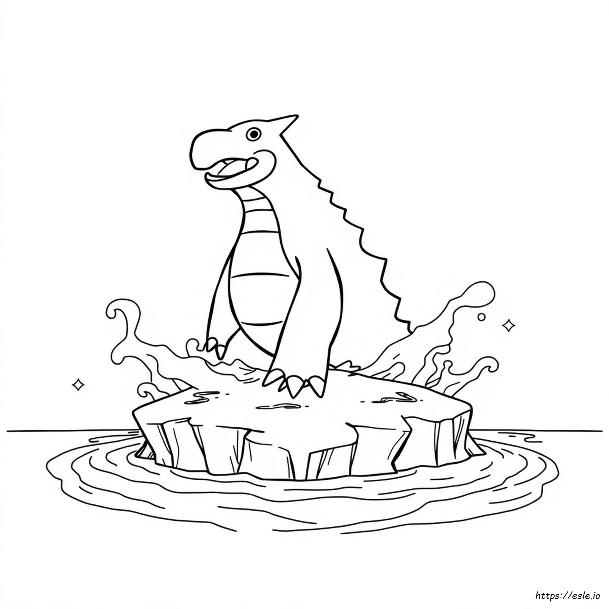Kyogre Colouring Pages