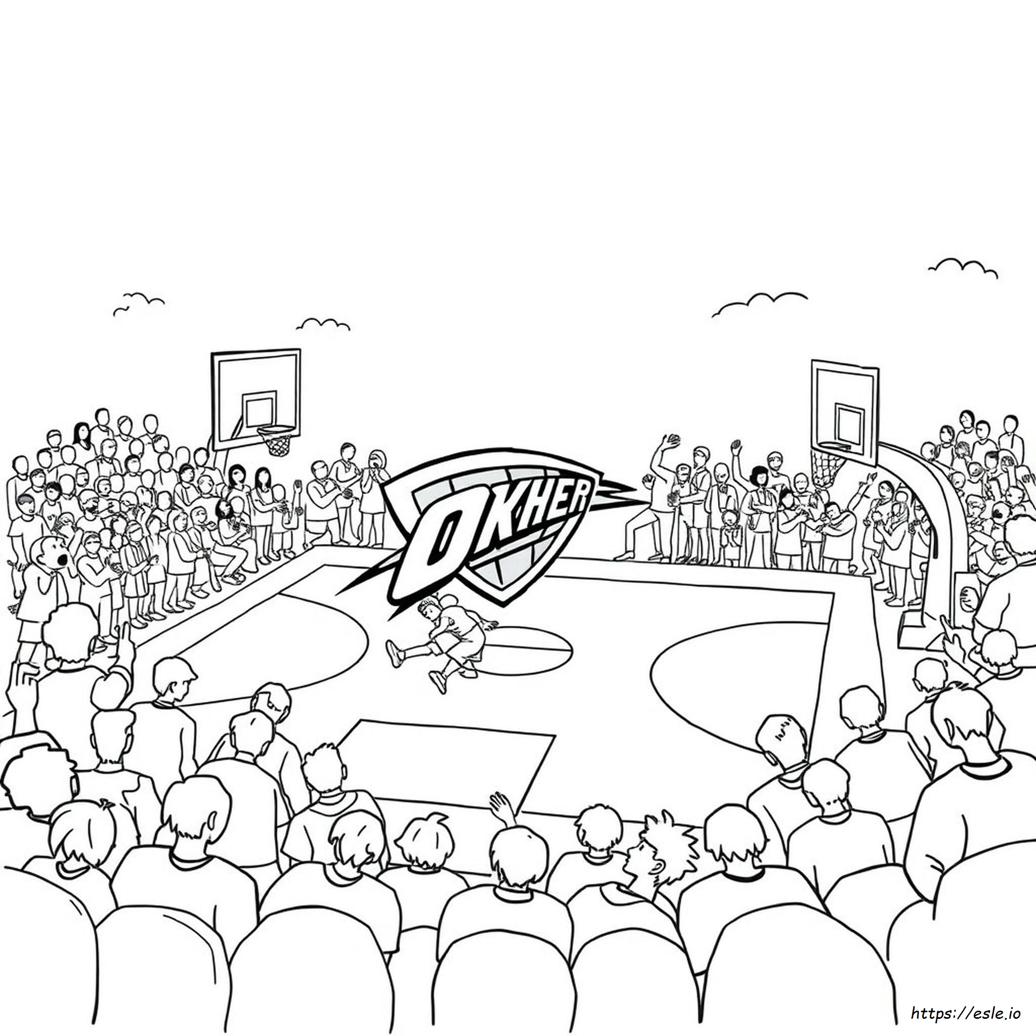 Coloriages Oklahoma City Thunder