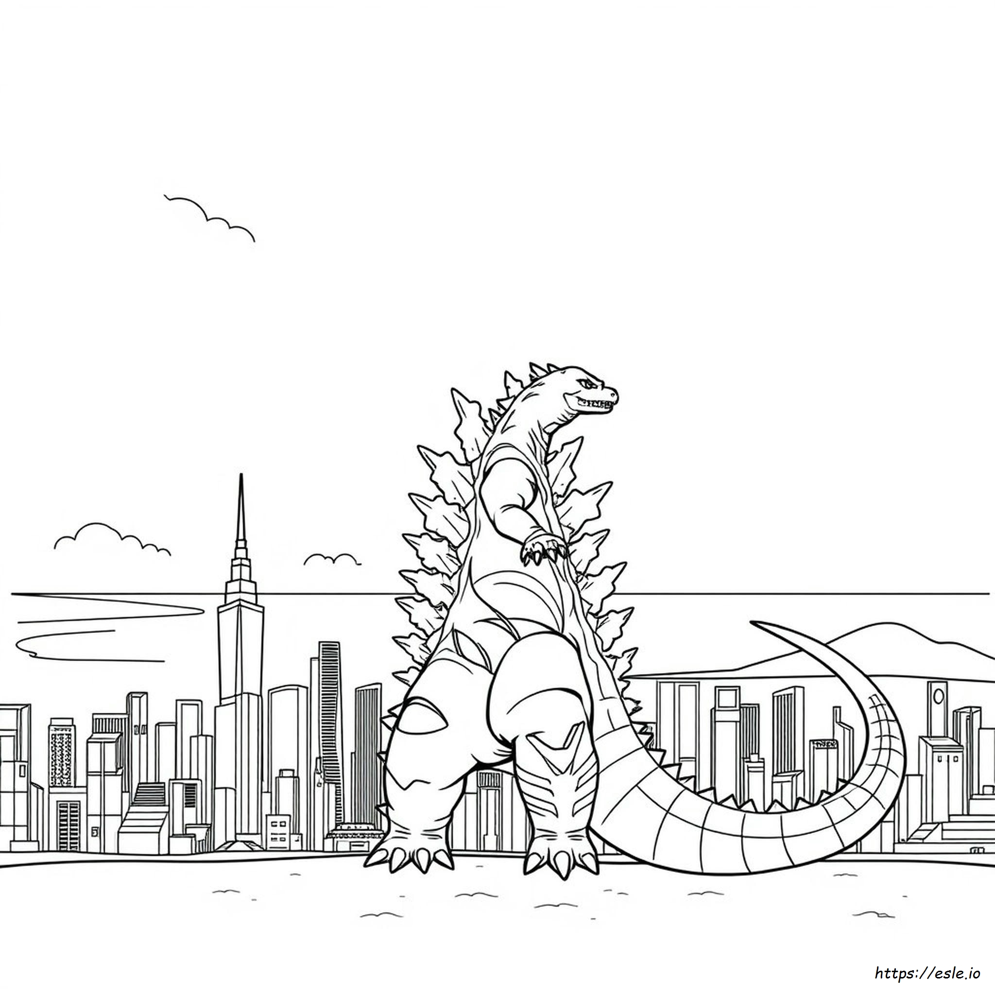 Shin Godzilla Ausmalbilder