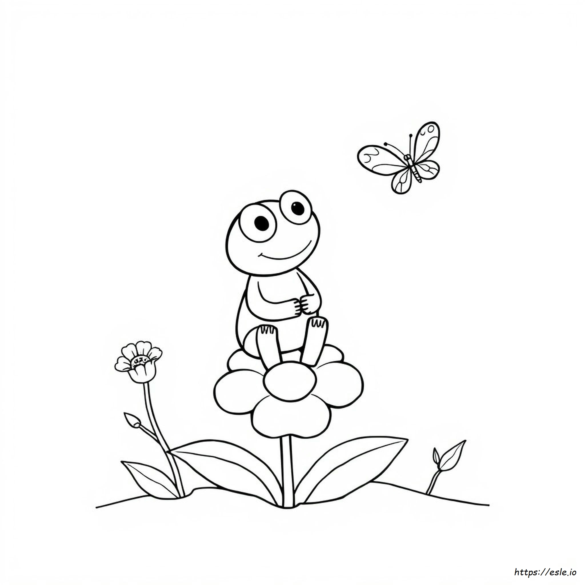 Keroppi Coloring Pictures