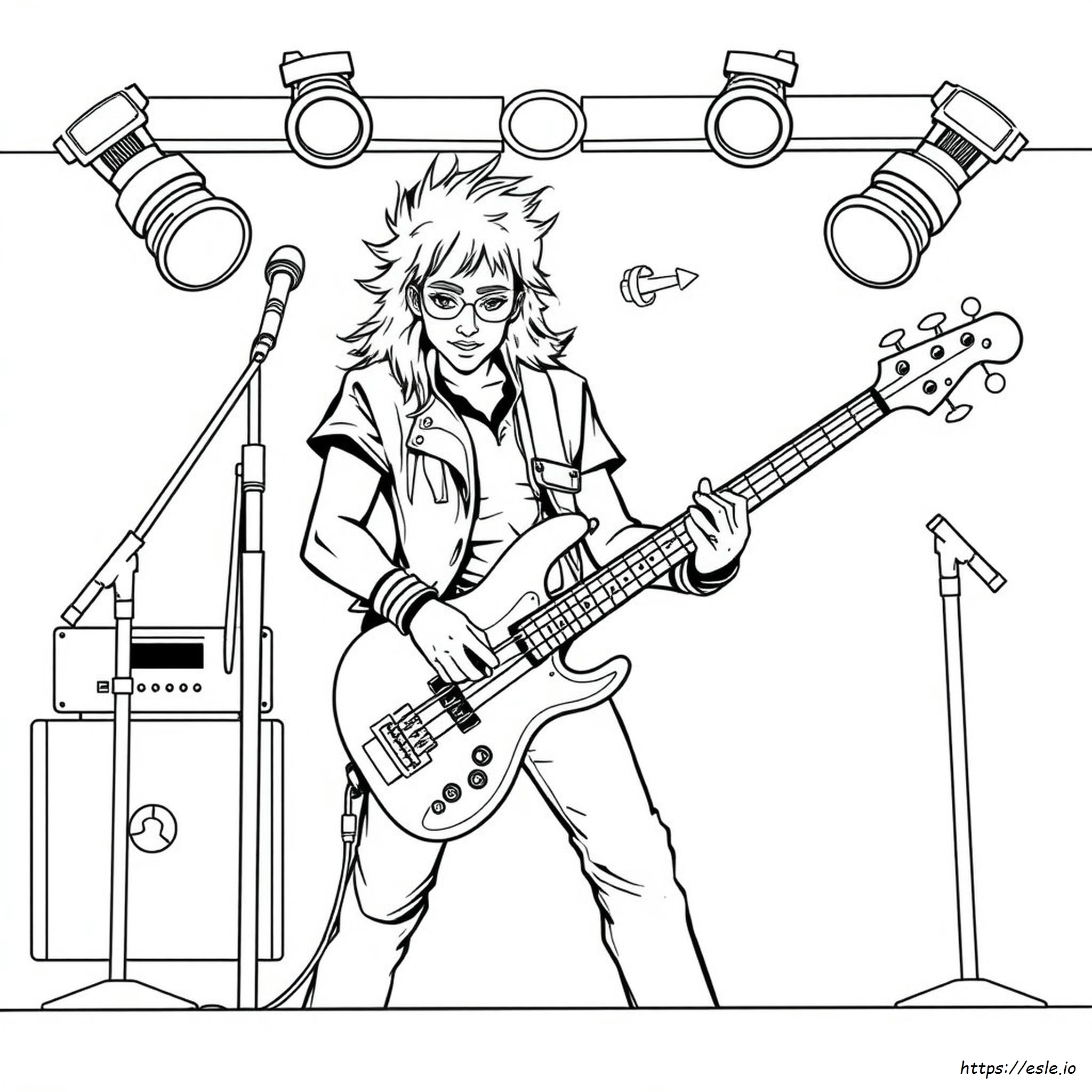 Coloring Pages Of Rock Stars