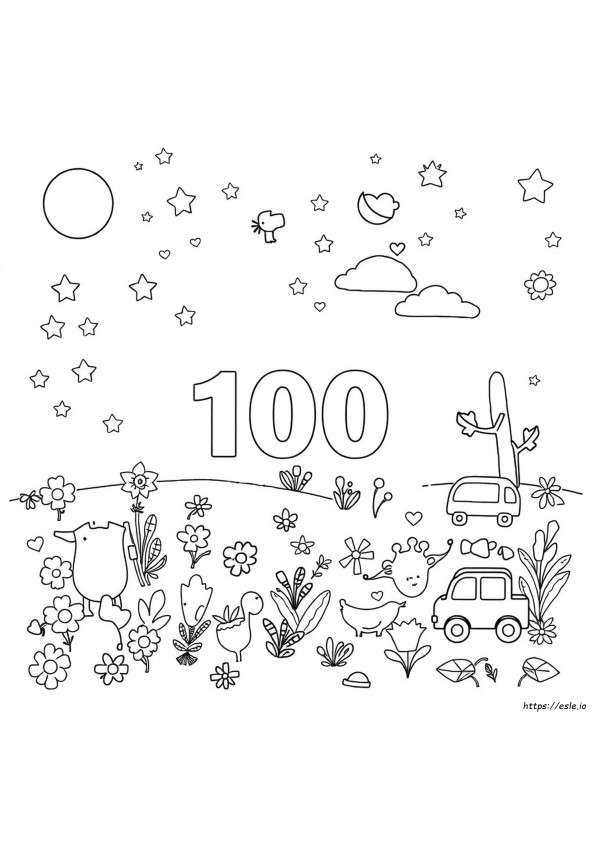 100 Free Coloring Pages