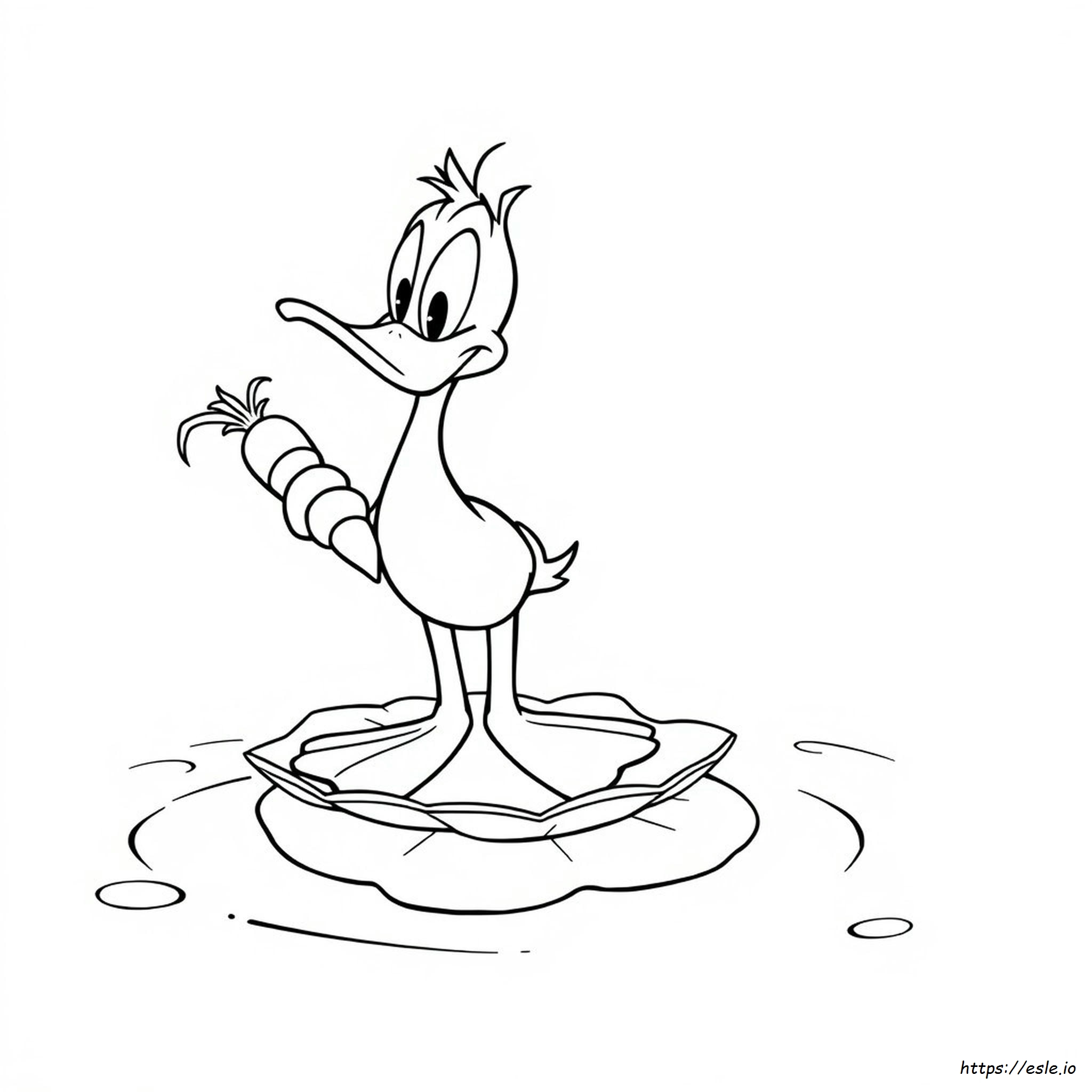 Daffy Duck De Colorat De Printat