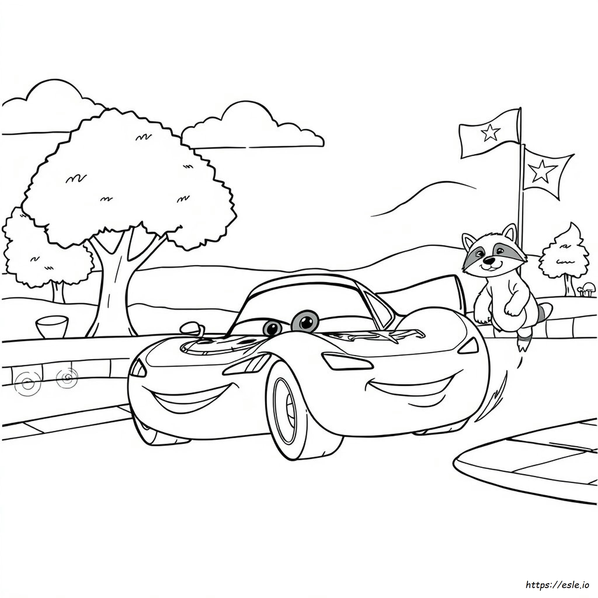 Saetta Mcqueen Disegni Da Colorare