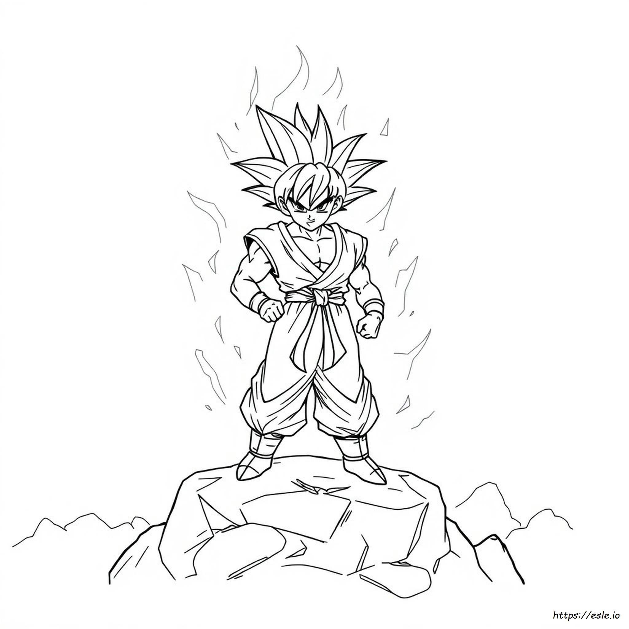 Coloriages De Goku