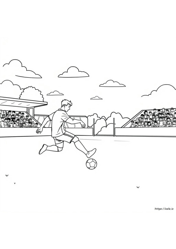 Disegni Da Colorare Di Calcio