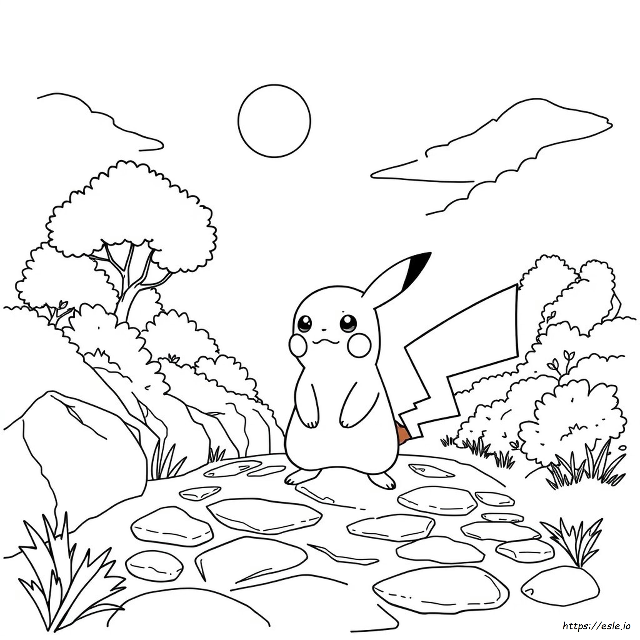 Coloring Pages Desenho Do Pikachu