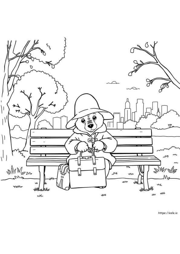 Aventurile Lui Paddington Planșe De Colorat