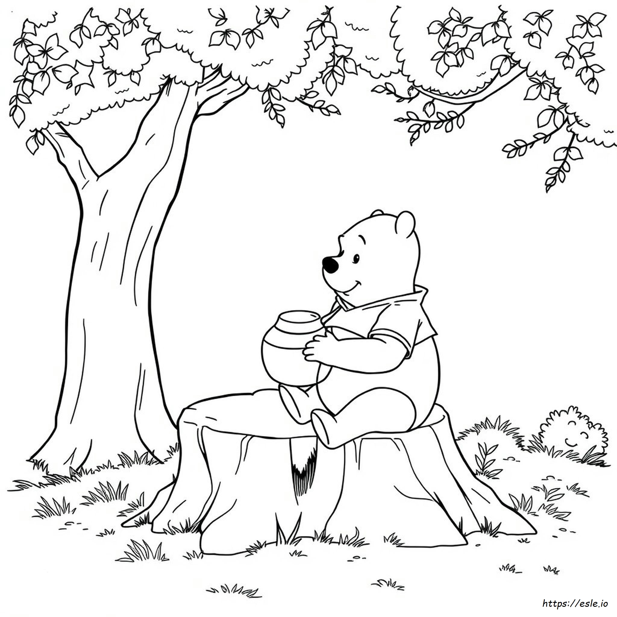 Disney Colouring Pages Winnie The Pooh