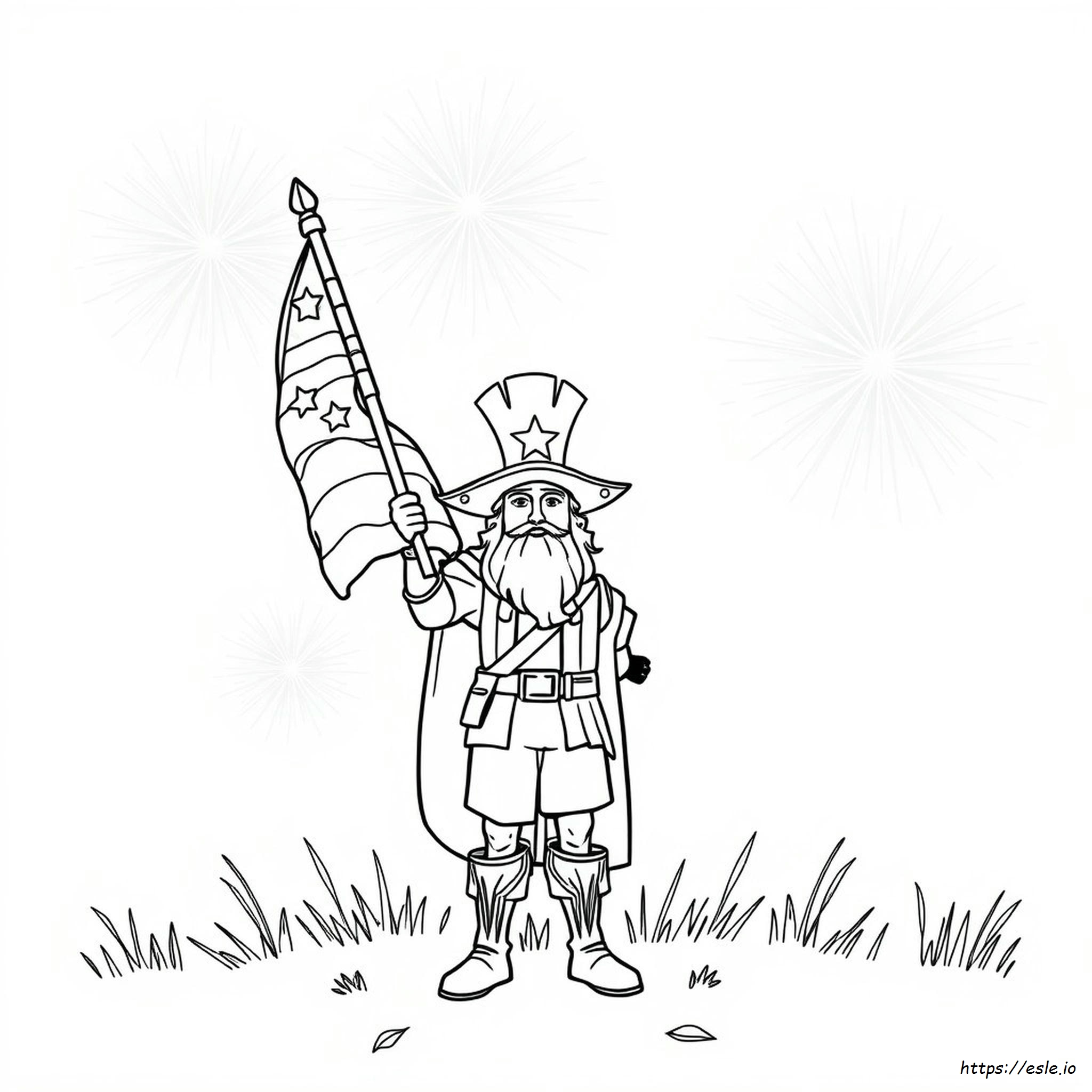 4Th Of July Coloring Pages For Adults