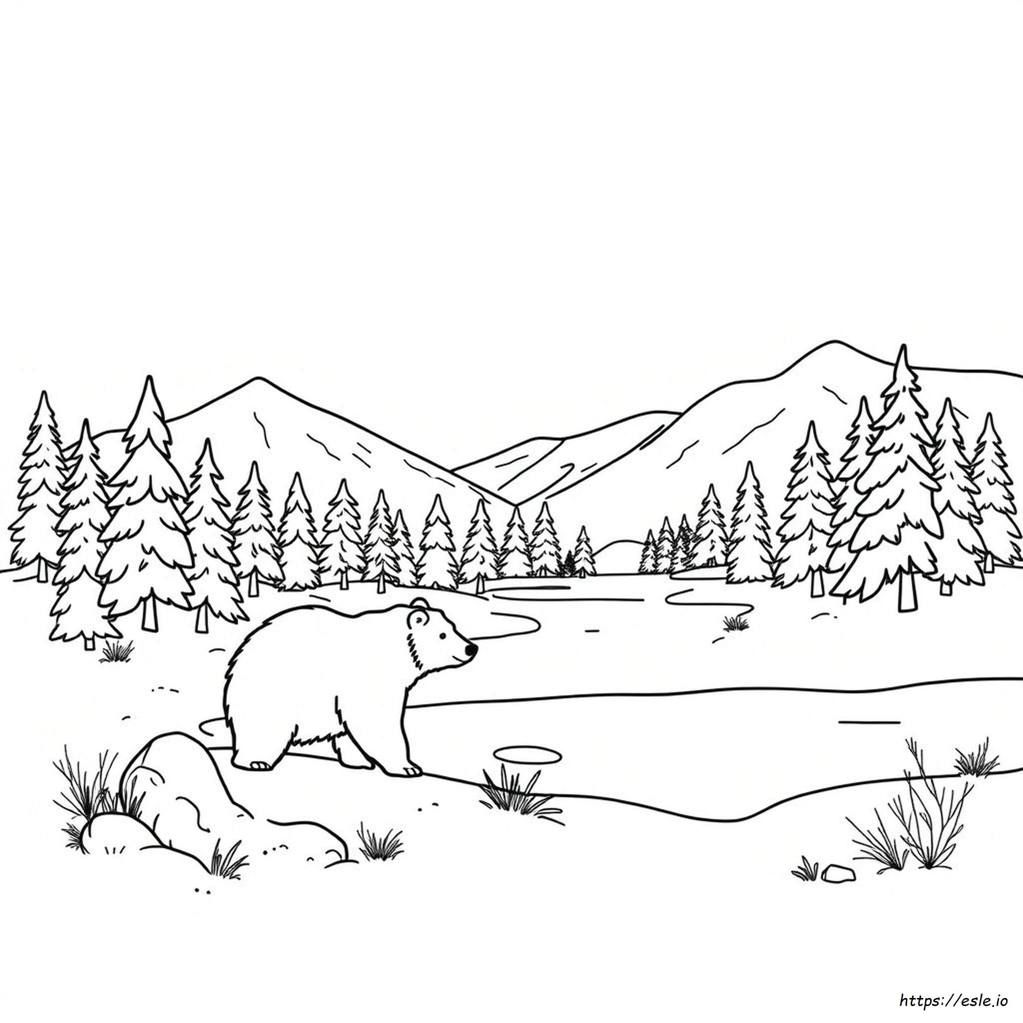 Alaska Coloring Pages Printable