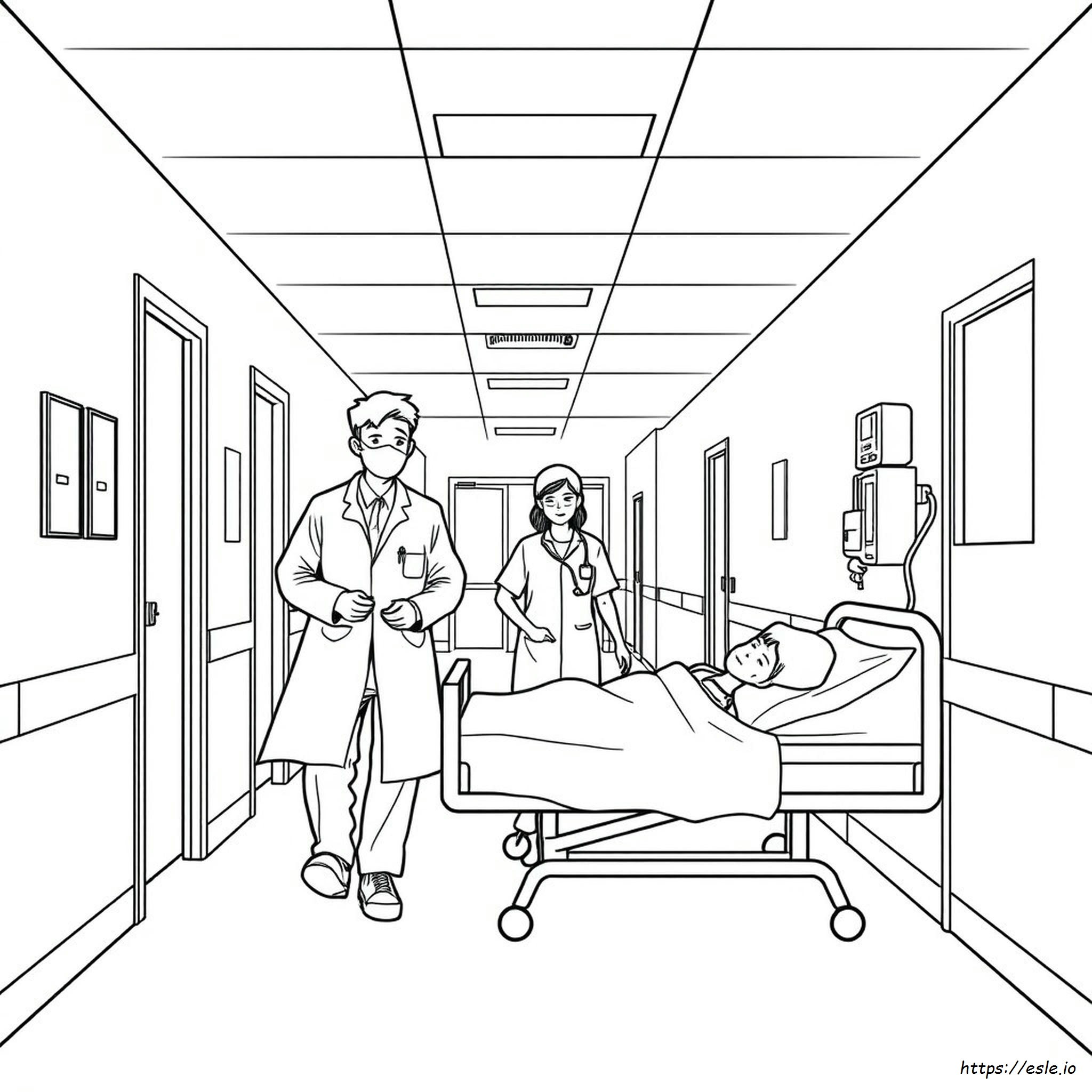 Hospital Coloring Book