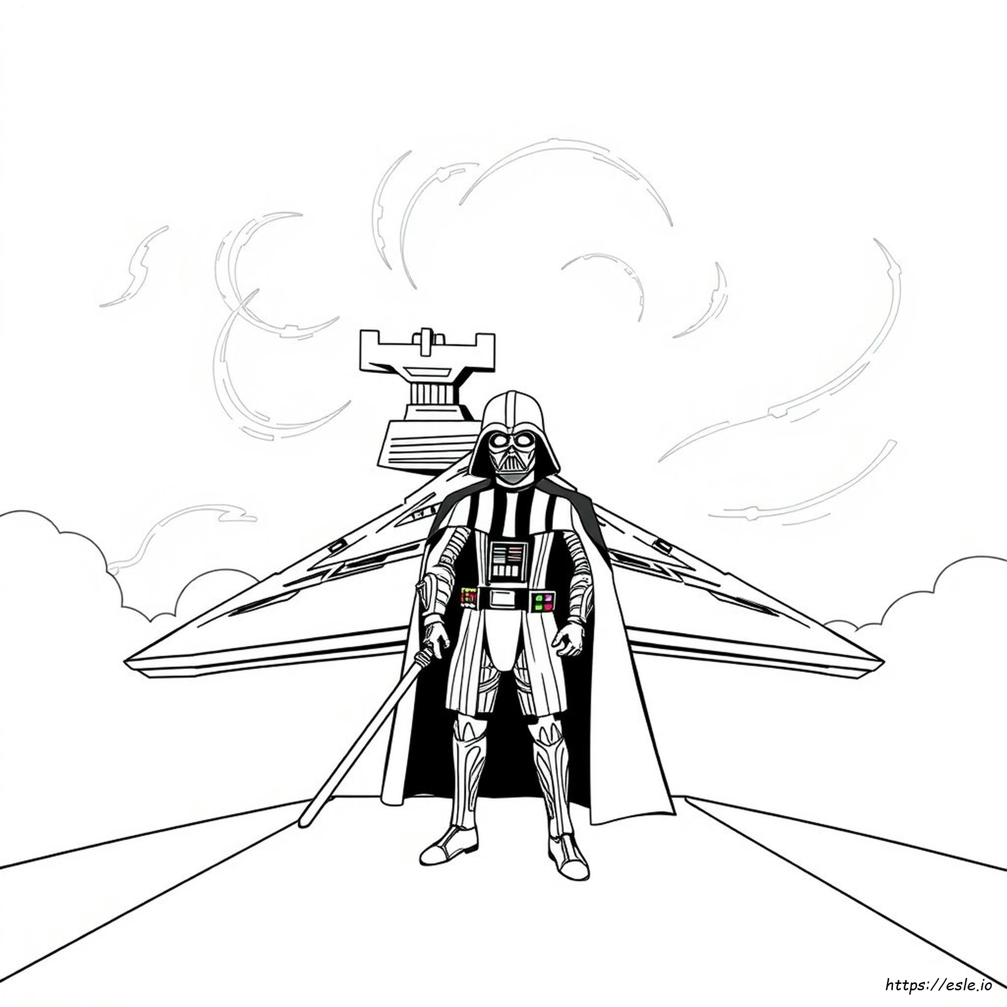 Darth Vader Coloring Pages Printable