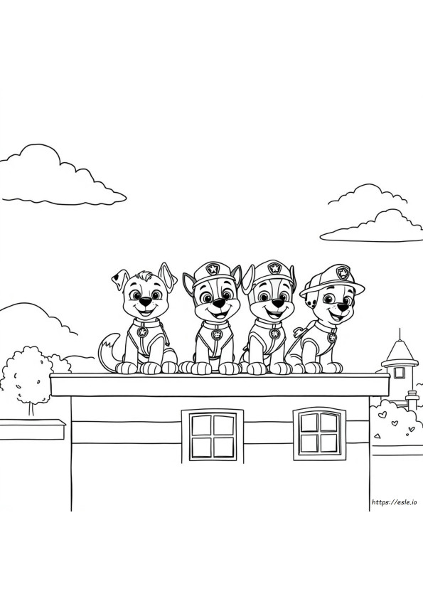 Free Paw Patrol Coloring Pages To Print