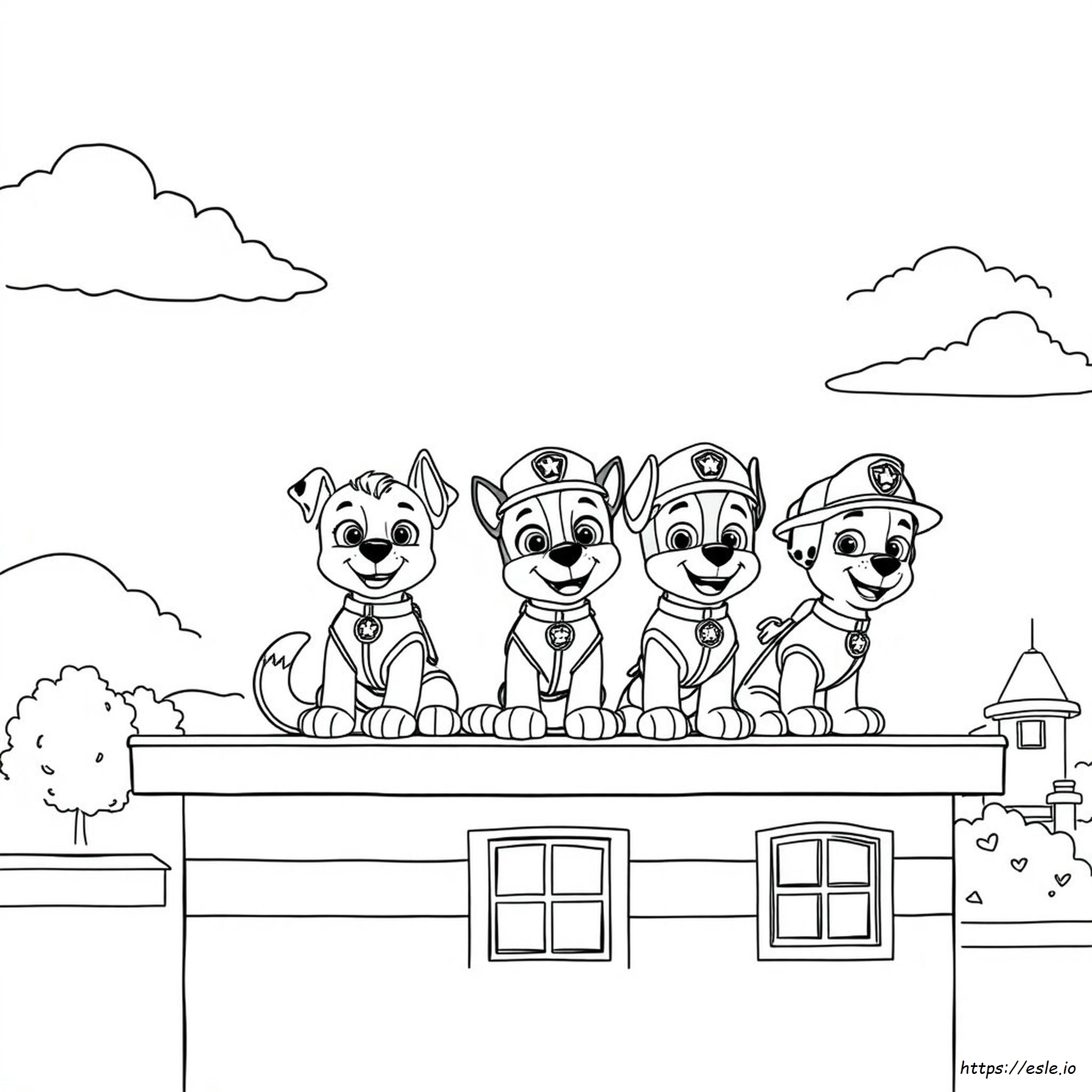 Free Paw Patrol Coloring Pages To Print