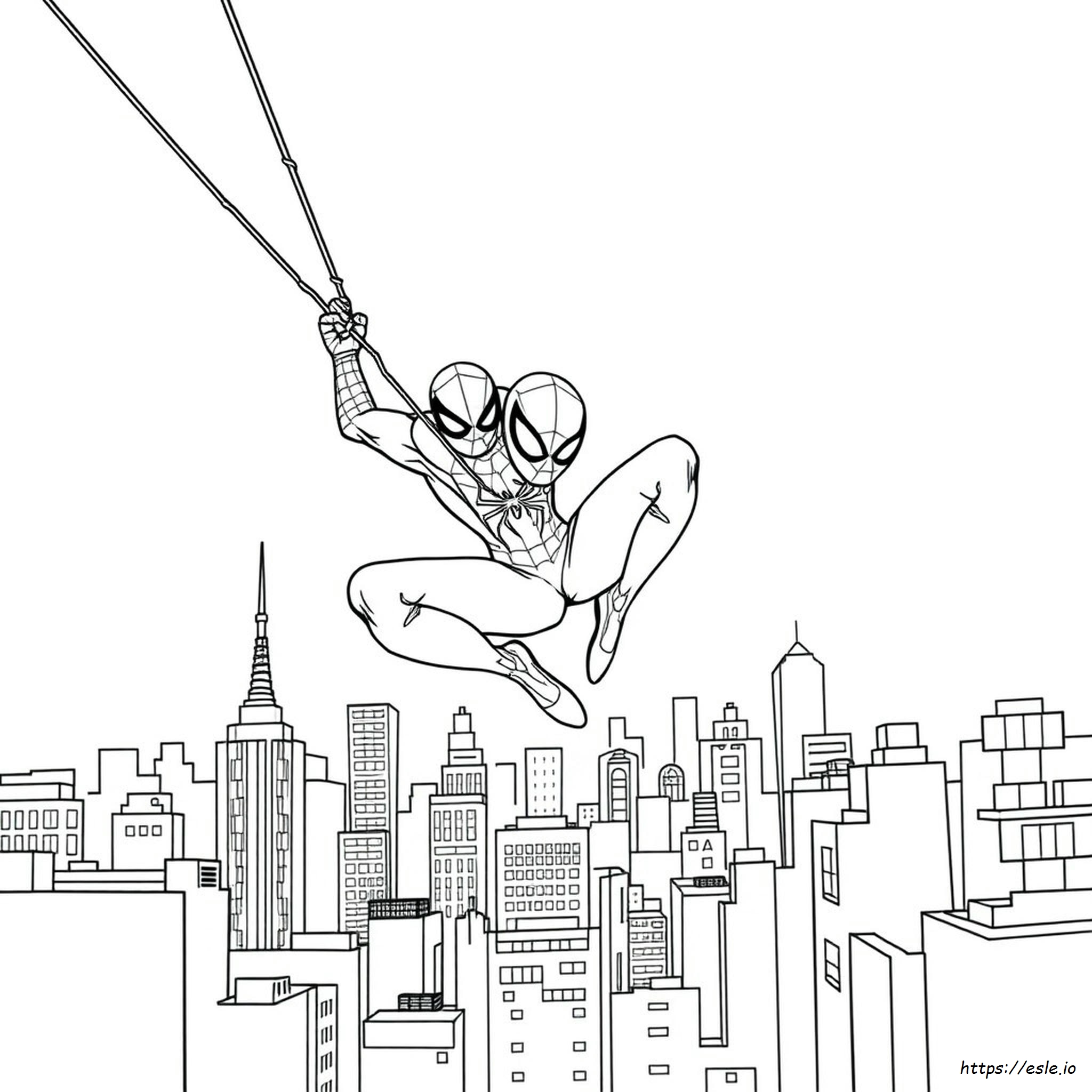 Spiderman 3 Ausmalbilder