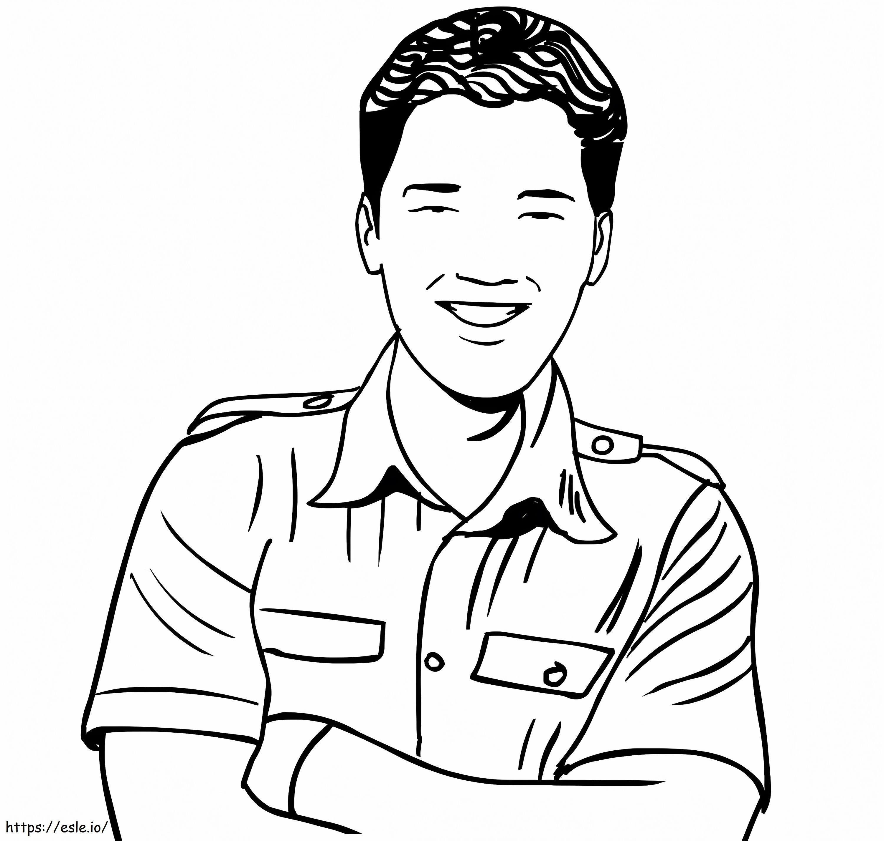 Freddie Benson From ICarly coloring page
