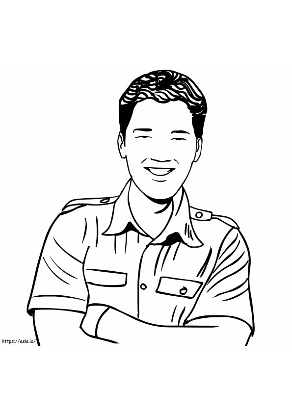Freddie Benson From ICarly coloring page