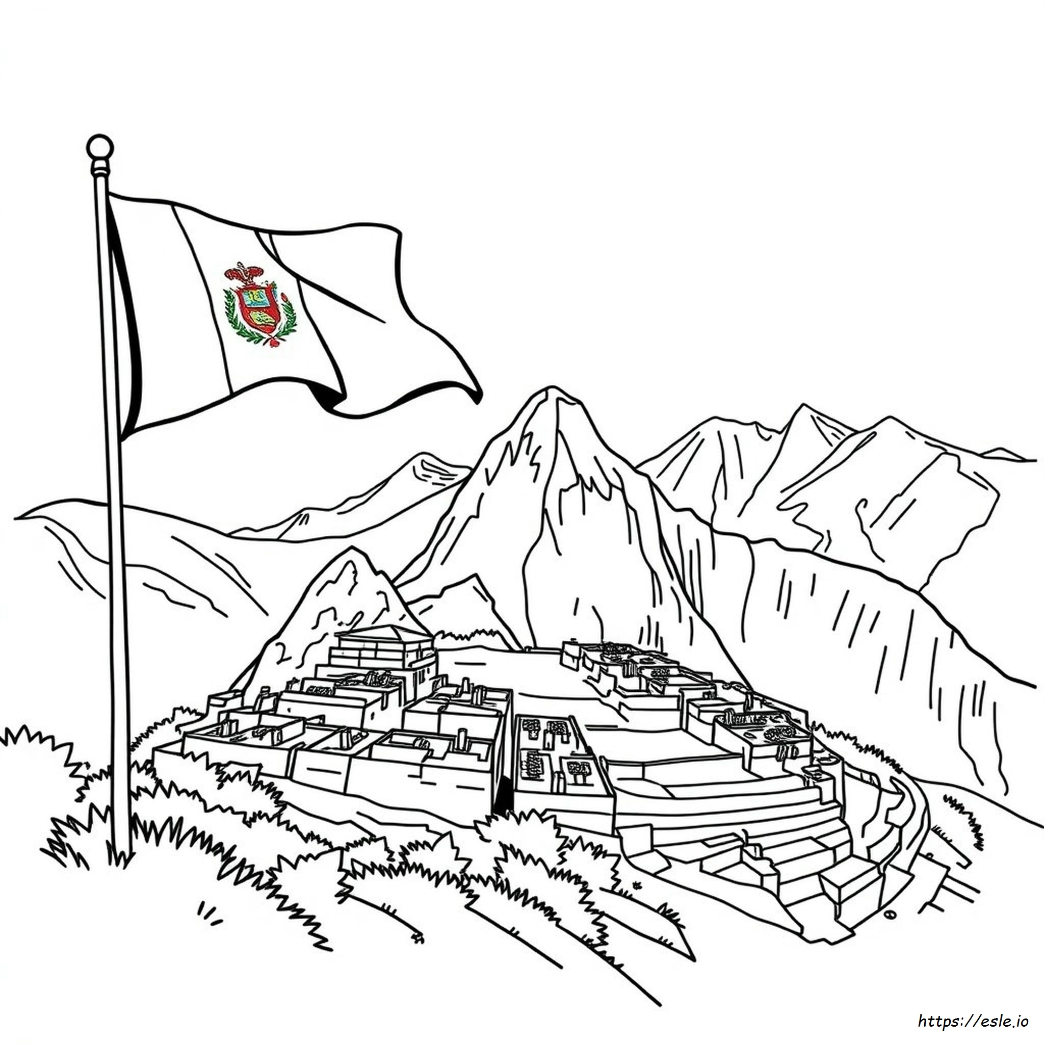 Coloring Pages Of Peru