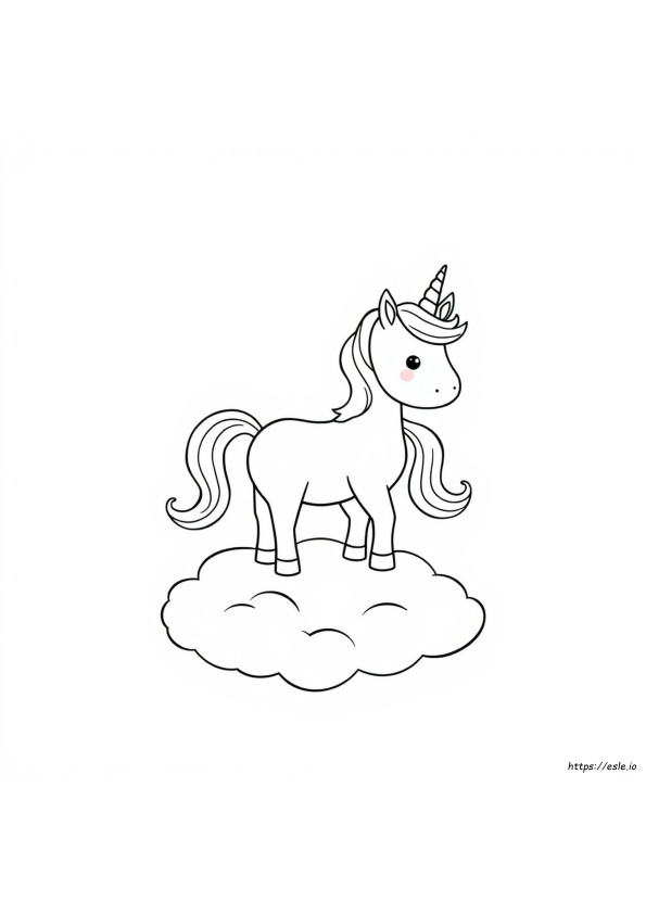 Unicorn Coloring Pages Cute Unicorn Stickers Black And White