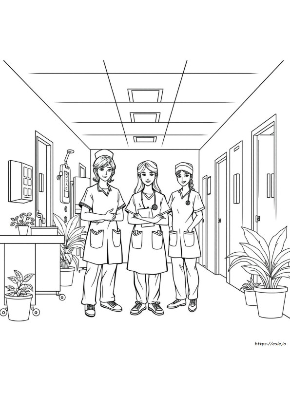 Gambar Mewarnai Apresiasi Perawat