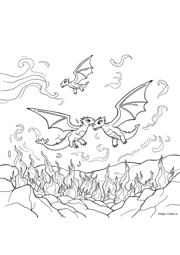 Wings Of Fire Coloring Pages Dragonets