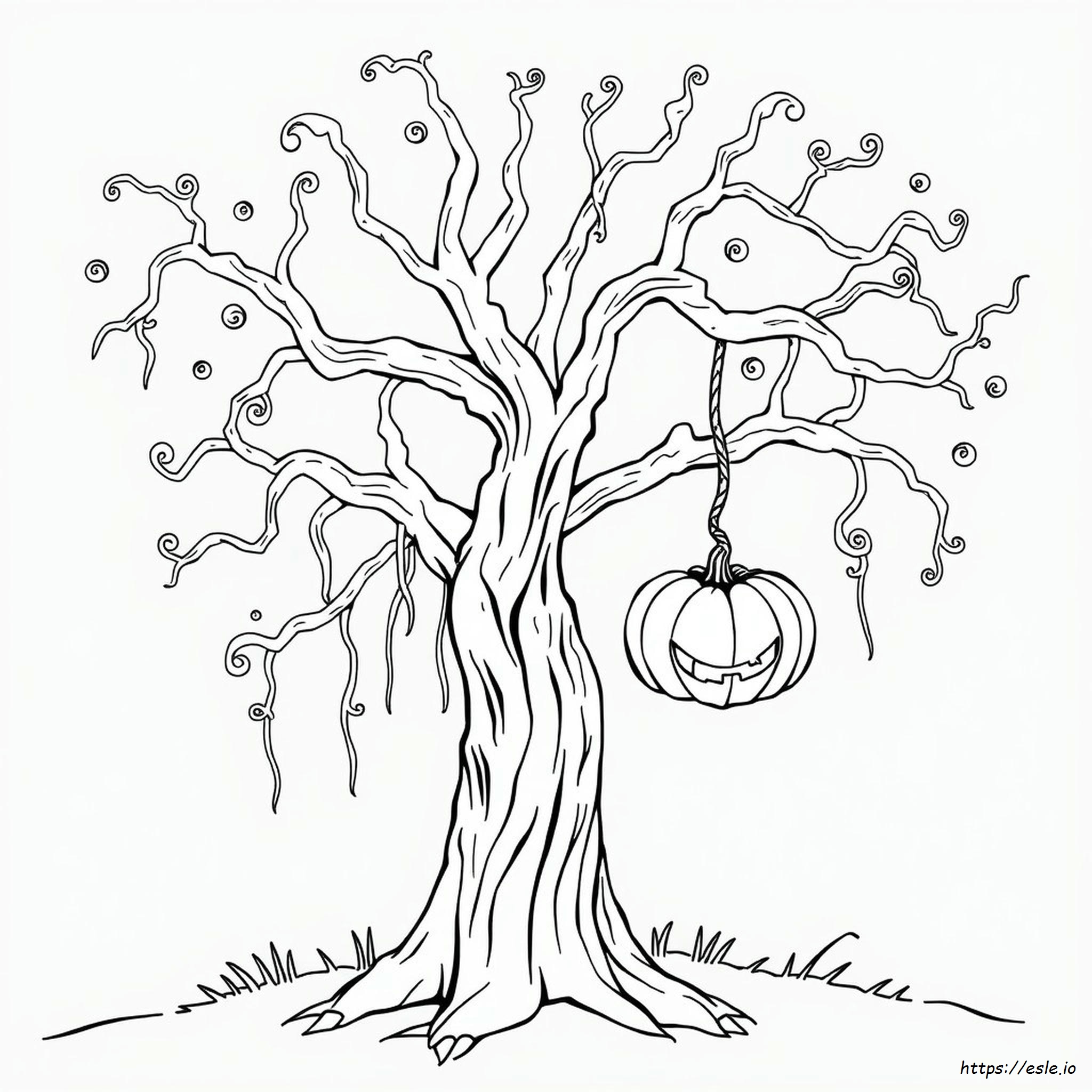 Disegni Di Halloween Spettrali Da Colorare E Stampare