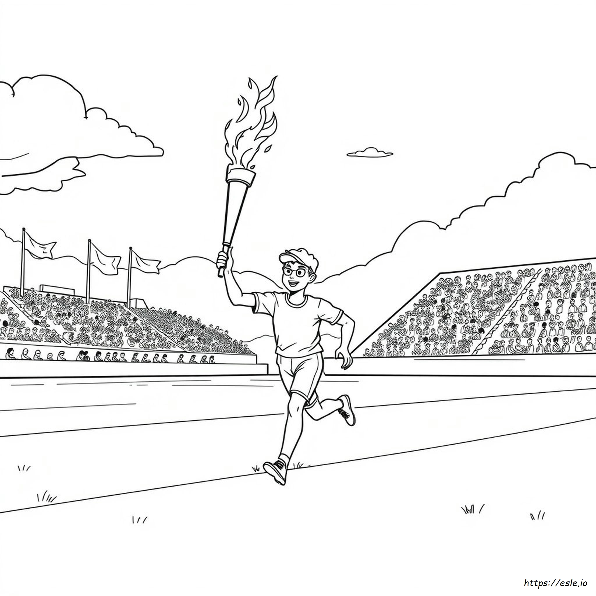 Summer Olympics Coloring Pages