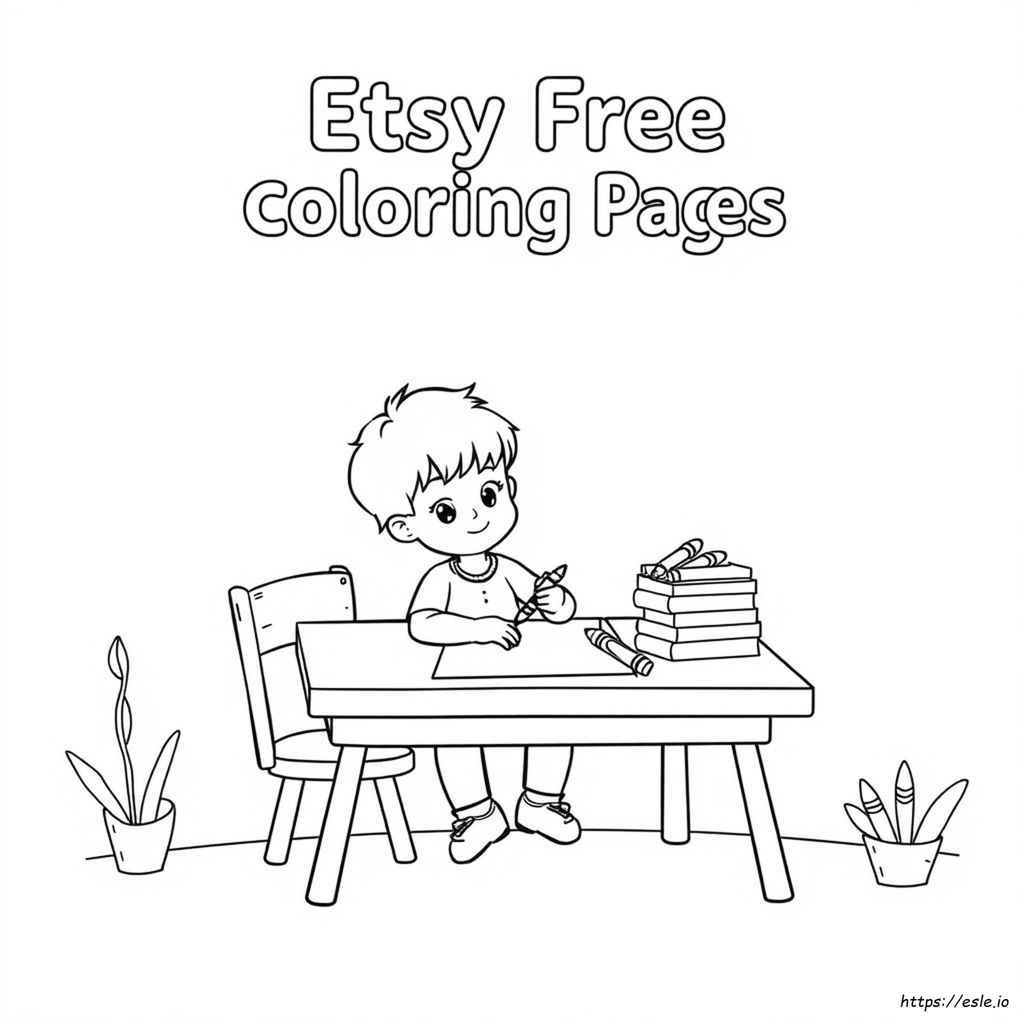 Etsy Free Coloring Pages