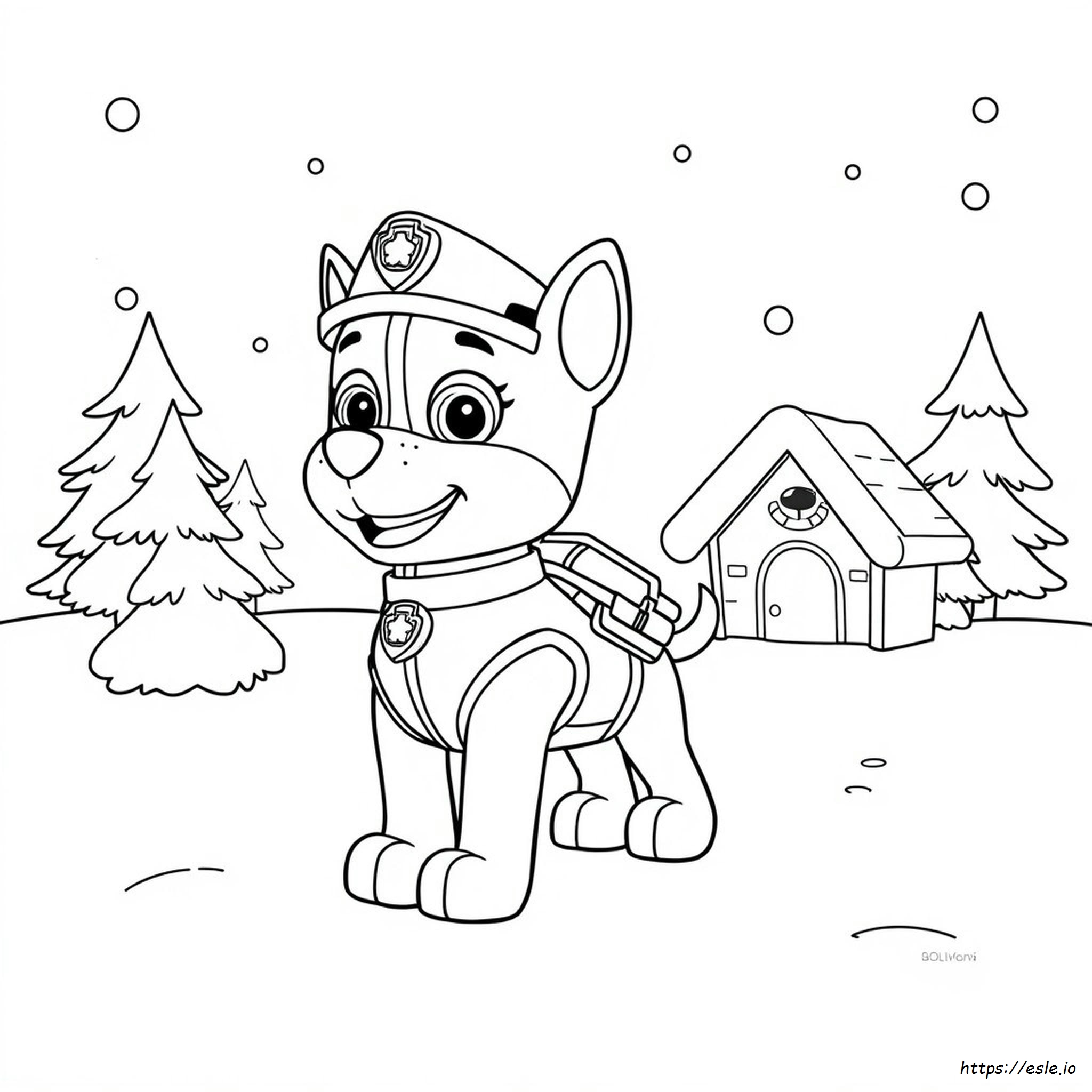 Mighty Paw Patrol Coloring Pages