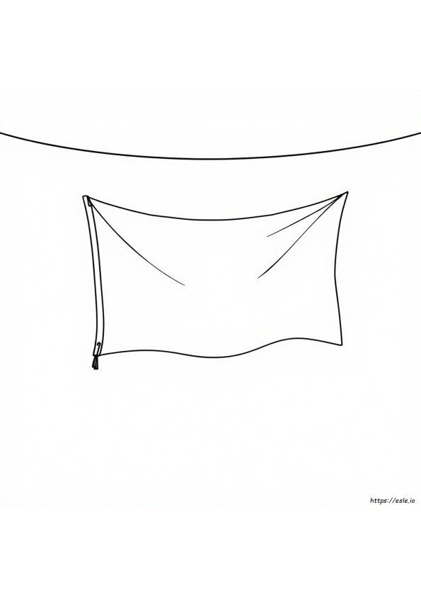 Garis Bendera Nasional Untuk Mewarnai