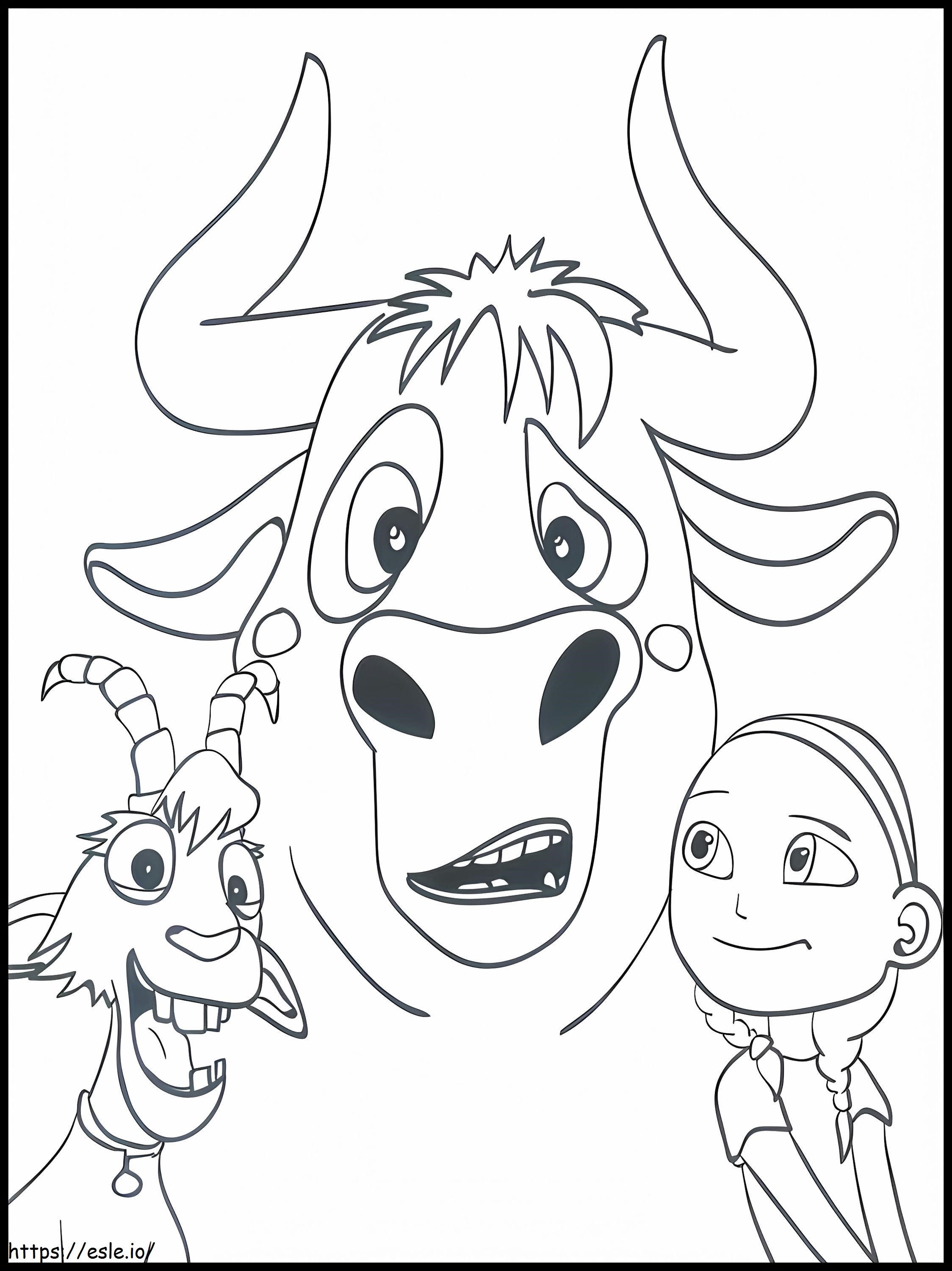 ferdinand coloring pages